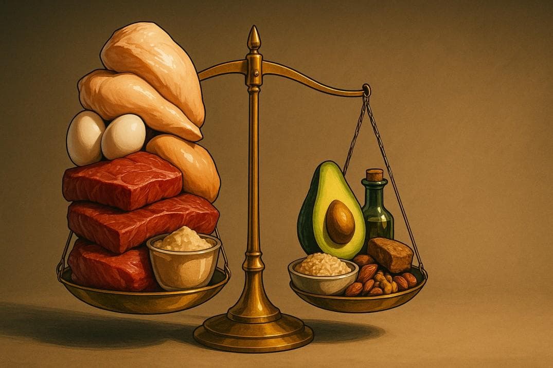 צריכת חלבון מופרזת עלולה להזיק – לא תמיד 'יותר' זה בהכרח טוב